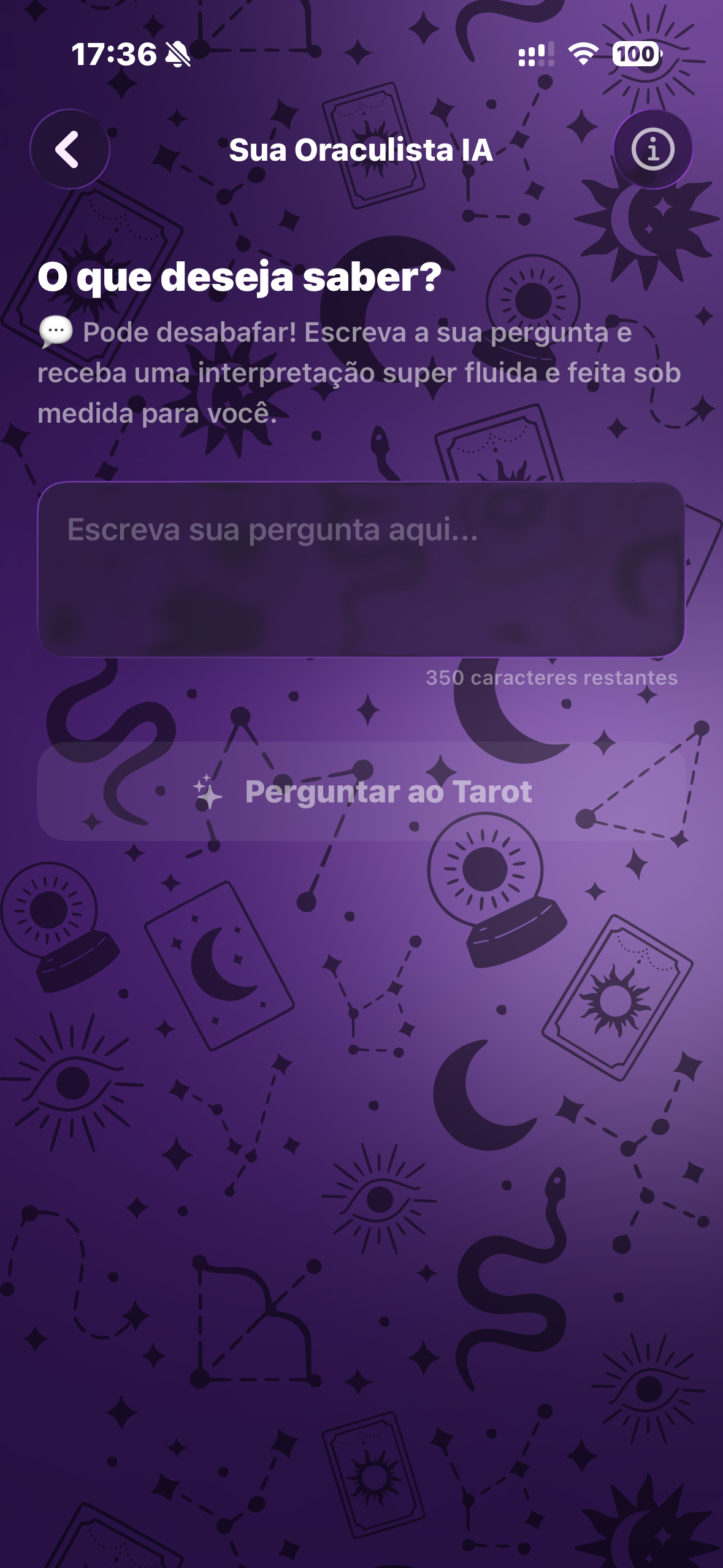 Interface de IA do Trivyia